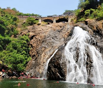 Dudhsagar Waterfall, Waterfall in South Goa