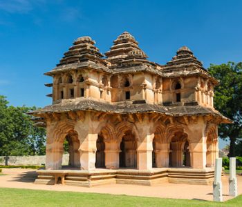 Lotus Mahal,  Monument in Hampi