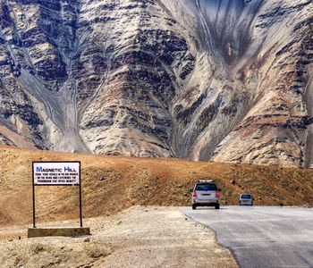 Magnetic Hill, Tourist Spot in Leh Ladakh