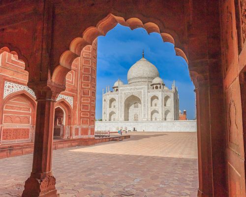 Taj Mahal - Historic Building in Agra, Uttar Pradesh