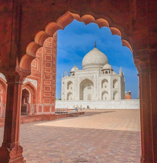 Taj Mahal - Historic Building in Agra